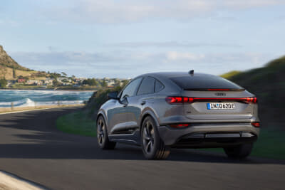 アウディQ6 e-tron Sportback:デジタルOLEDリアライトはダイナミックなボディ形状と一体化