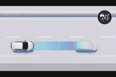 ルノー ルーテシア エスプリ アルピーヌ フルハイブリッド E-TECH：アダプティブクルーズコントロールはストップ＆ゴー機能付き