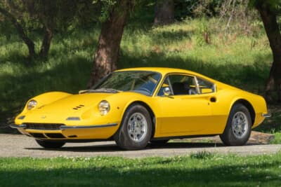 43万4000ドル（邦貨換算約6388万円）で落札されたフェラーリ「ディーノ246GT」（C）Courtesy of RM Sotheby's