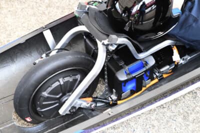 電動クラスは、持ち運びができる駆動用電池パック「Mobile Power Pack e:」で競うこととなる