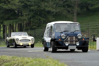 「コッパディ京都 2025」丹後半島の先端にある碇高原に到着したエントラント。これからPC競技へ挑む