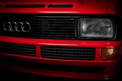 64万3000ドル(邦貨換算約9464万円)で落札されたアウディ「スポーツクワトロ」(C)Courtesy of RM Sotheby's