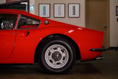 64万8500ドル（邦貨換算約9540万円）で落札されたフェラーリ「ディーノ206GT」（C）Courtesy of RM Sotheby's