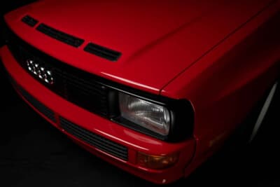 64万3000ドル(邦貨換算約9464万円)で落札されたアウディ「スポーツクワトロ」(C)Courtesy of RM Sotheby's