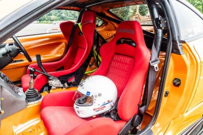 日産シルビア オーテックバージョン：ボディは補強され、ロールケージも組まれている