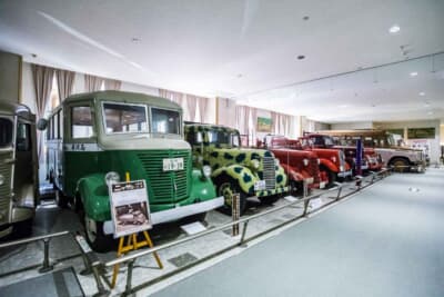 大型トラック・バスの街