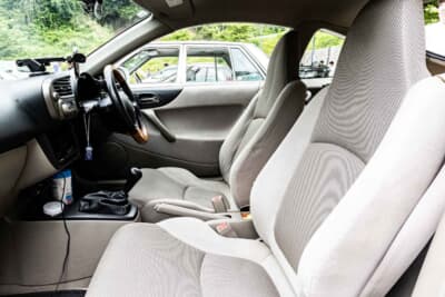 ホンダ インサイト：シートはきれいな状態でキープされていた