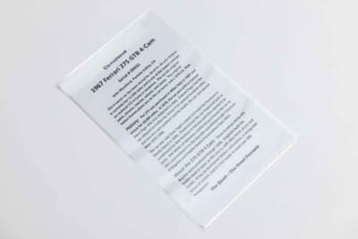 350万ドル（邦貨換算約5億1800万円）で落札されたフェラーリ「275 GTB/4」（C）Courtesy of RM Sotheby's