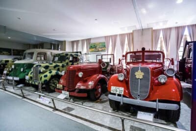 大型トラック・バスの街