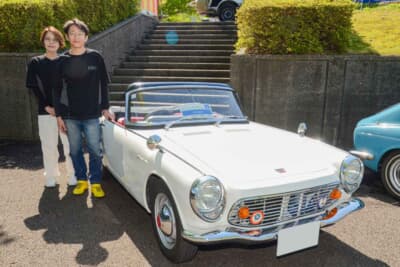 ホンダ S600オーナーの大森夫妻