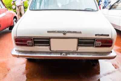 スバル ff-1 1300G:あえて1100用のマフラーに交換している