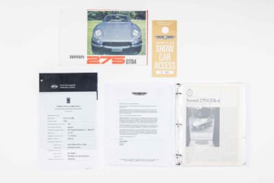 350万ドル（邦貨換算約5億1800万円）で落札されたフェラーリ「275 GTB/4」（C）Courtesy of RM Sotheby's