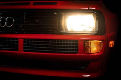 64万3000ドル(邦貨換算約9464万円)で落札されたアウディ「スポーツクワトロ」(C)Courtesy of RM Sotheby's