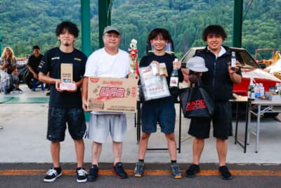 4クラスの表彰式