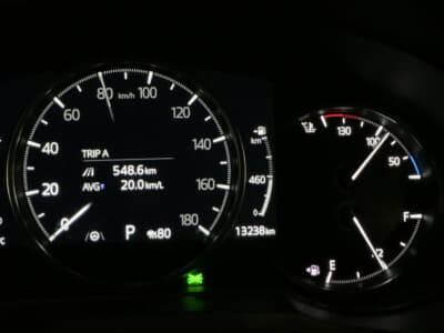 マツダCX-5XD ドライブエディション：復路の東名高速・名神高速ルートは20.0km/Lを達成