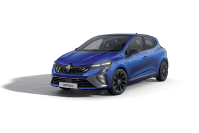 ルノー ルーテシア エスプリ アルピーヌ フルハイブリッド E-TECH：新色のブルーアイロンメタリックのボディカラー