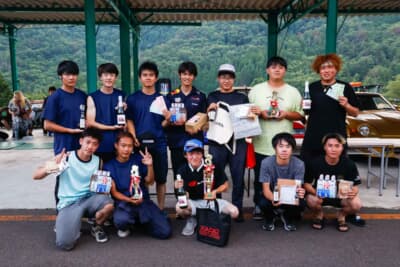 学生クラスの表彰式