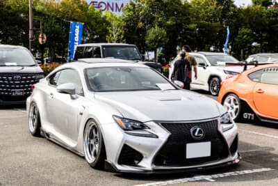 プロクセスのアワードを受賞した、レクサスRCF