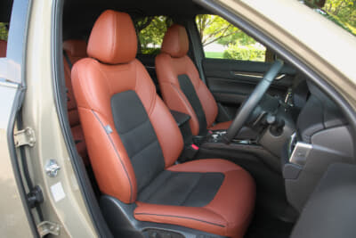 マツダCX-5XD ドライブエディション：非常に疲れにくいフロントシート
