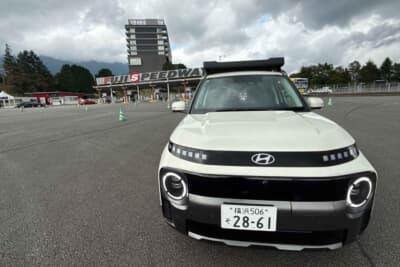 富士スピードウェイまでのお供はヒョンデ インスタークロス