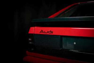 64万3000ドル(邦貨換算約9464万円)で落札されたアウディ「スポーツクワトロ」(C)Courtesy of RM Sotheby's