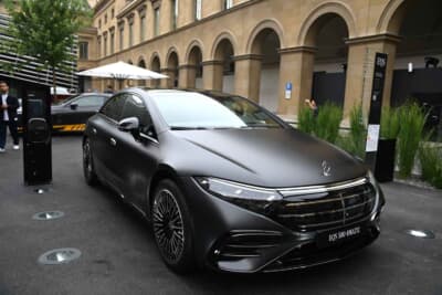 EQシリーズの最上位モデルとなるメルセデス・ベンツEQS580 4MATICです