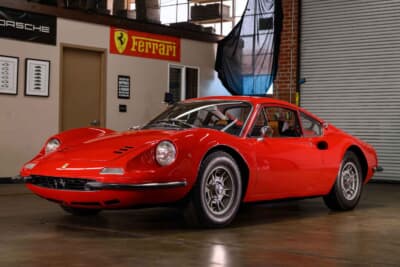 64万8500ドル（邦貨換算約9540万円）で落札されたフェラーリ「ディーノ206GT」（C）Courtesy of RM Sotheby's