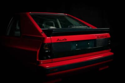 64万3000ドル(邦貨換算約9464万円)で落札されたアウディ「スポーツクワトロ」(C)Courtesy of RM Sotheby's