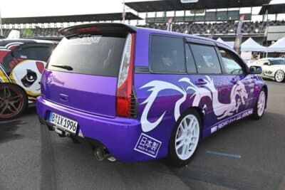 ささやかに「ナイトランナー」のカタカナ表記と小さいながらもわざわざ「日本車」の念押し