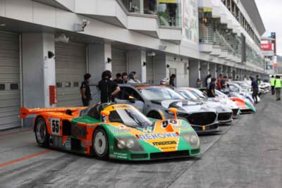 マツダ 787Bと歴代レーシングマシンたち