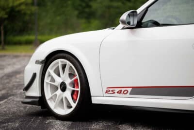 107万7500ドル(邦貨換算約1億5859万円)で落札されたポルシェ「911 GT3 RS 4.0」(C)Courtesy of RM Sotheby's