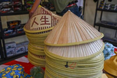 日本をイメージする代表が、この竹傘なんだそうです