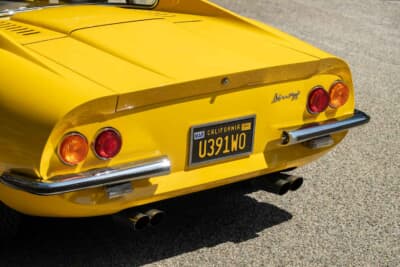 43万4000ドル（邦貨換算約6388万円）で落札されたフェラーリ「ディーノ246GT」（C）Courtesy of RM Sotheby's