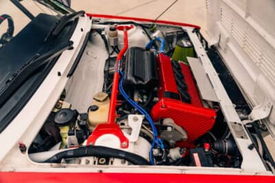 7万2800ドル(邦貨換算約1070万円)で落札されたランチア「デルタ HF インテグラーレ16V」C)Bonhams