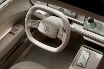 フォルクスワーゲンIDクロス・コンセプト：張り出しを抑えた開放感あるダッシュボード