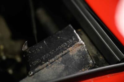 64万8500ドル（邦貨換算約9540万円）で落札されたフェラーリ「ディーノ206GT」（C）Courtesy of RM Sotheby's