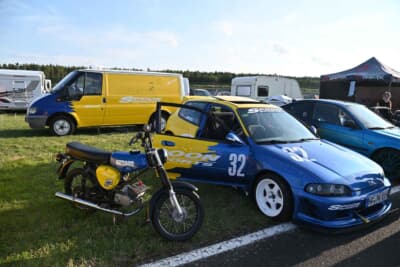 SPOONファンの皆さんかと思ったら、おひとりだけSIMSON派がいらっしゃいました