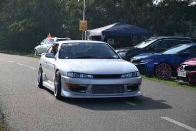 エアロカスタムをしたS14シルビア