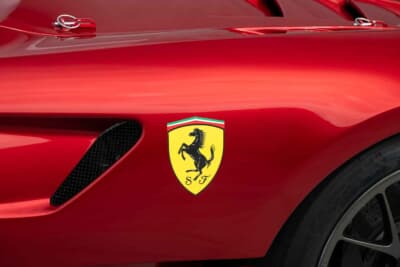 330万5000ドル（邦貨換算約4億8643万円）で落札されたフェラーリ「599XX EVO」（C）Courtesy of RM Sotheby's