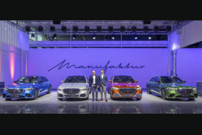 メルセデス・ベンツは、新たに個性ある特別装備の選択可能な「MANUFAKTURプログラム」を外装と内装に導入発表。このプログラムの最大特徴は、こだわりの自分仕様を作りあげられることである