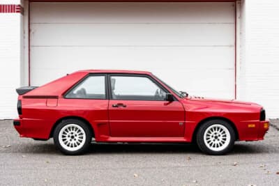 64万3000ドル(邦貨換算約9464万円)で落札されたアウディ「スポーツクワトロ」(C)Courtesy of RM Sotheby's