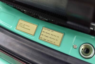 193万ドル（邦貨換算約2億8406万円）で落札されたポルシェ「911 TAGターボ」（C）Courtesy of RM Sotheby's