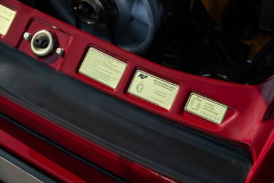 429万5000ドル(邦貨換算約6億3214万円)で落札されたRUF「CTR イエローバード ライトウェイト」(C)Courtesy of RM Sotheby's