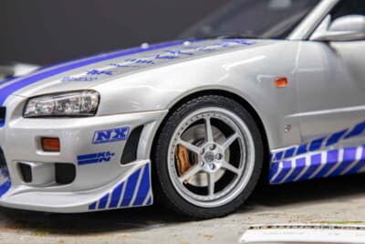 1/12スケール 京商レジン 日産R34型スカイラインGT-R Fast and Furious