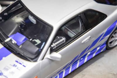 1/12スケール 京商レジン 日産R34型スカイラインGT-R Fast and Furious