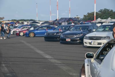 ライスブレンネンでは日本のVIPセダンも意外に人気で数多く見かけます