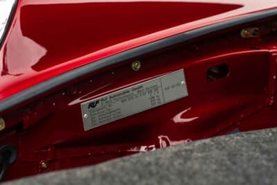 429万5000ドル(邦貨換算約6億3214万円)で落札されたRUF「CTR イエローバード ライトウェイト」(C)Courtesy of RM Sotheby's