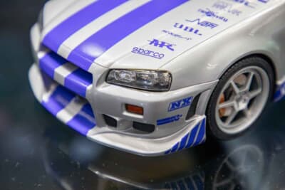 1/12スケール 京商レジン 日産R34型スカイラインGT-R Fast and Furious