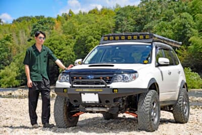 スバル フォレスター：パートナーのクルマ酔いをきっかけに始まったカスタムの方向転換