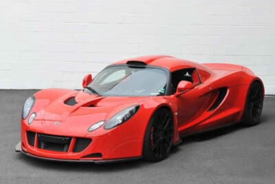 58万8000ドル(邦貨換算約8654万円)で落札されたヘネシー「ヴェノムGT」(C)Courtesy of Broad Arrow